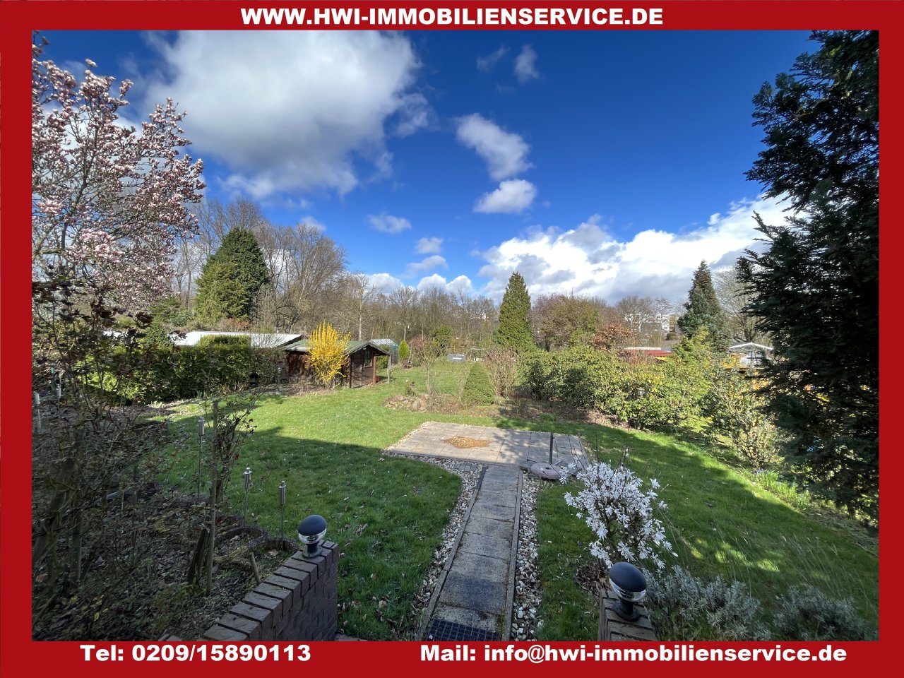 !!! 3 FH mit Freier 160m² Eigentümer EG-Maisonettewohnung mit großem Garten !!!