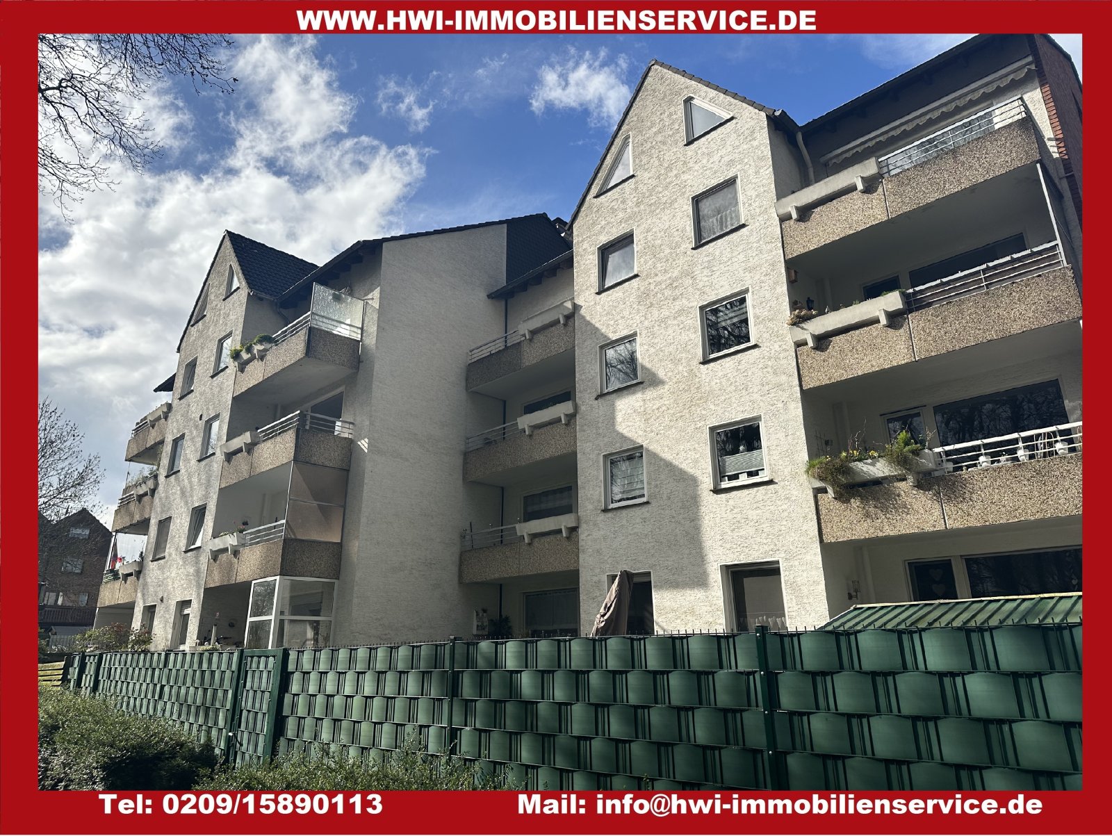 !!! Schöne-Freie 3,5 Zimmer ETW mit Balkon und Stellplatz !!!