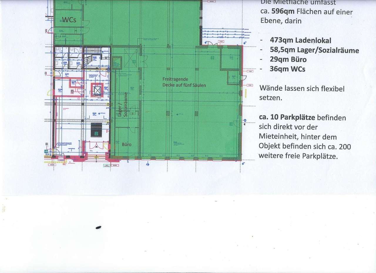 !!! Provisionsfrei !!! 473m² Showroom in Top-Lage !!!